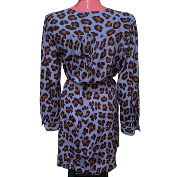Walter Baker Cheetah Print Shirt Dress EUC - Picture 3 of 5